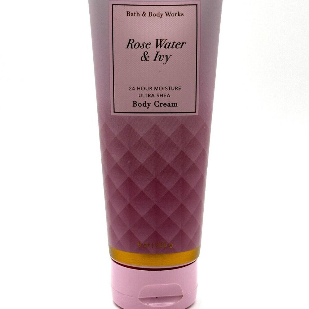 ❗️RARE❗️❤️BATH & BODY WORKS ❤️ROSE WATER IVY ❤️BODY CREAM ❤️